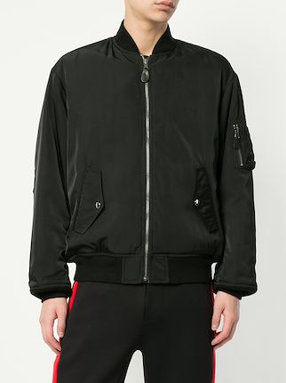 zipped bomber jacket展示图