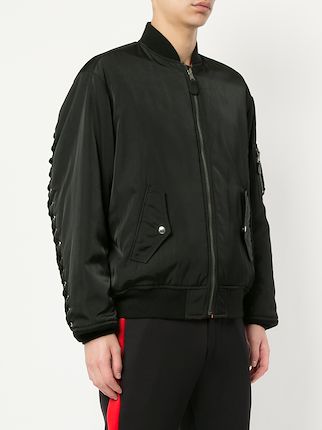 zipped bomber jacket展示图