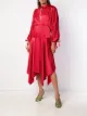 Image 2 of Self-Portrait bishop sleeve midi dress