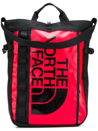 The North Face Printed Logo Backpack Farfetch The North Face Printed Logo Backpack