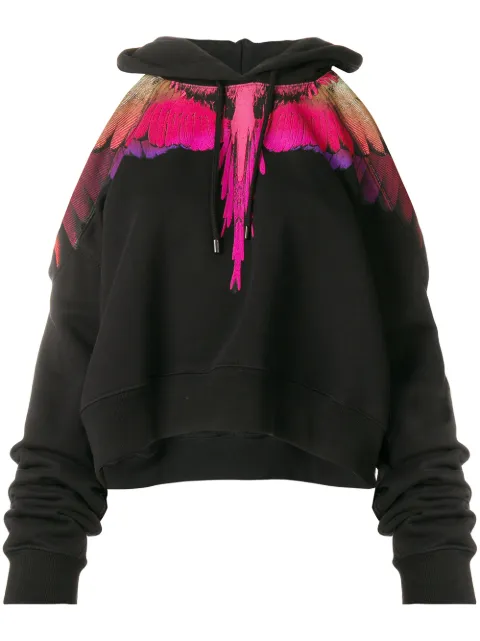 COUNTY OF MILAN Wings cropped hoodie