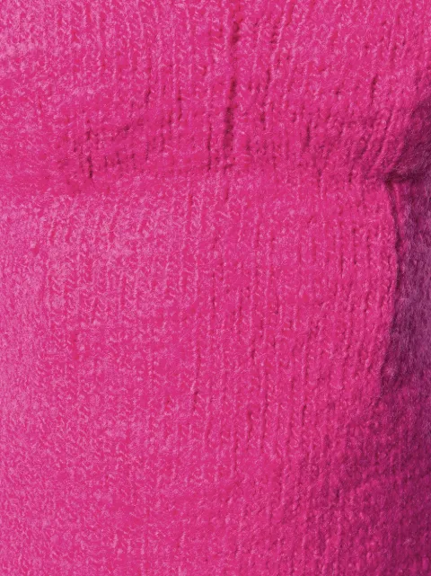 MARNI MARNI LAYERED KNIT TOP - PINK