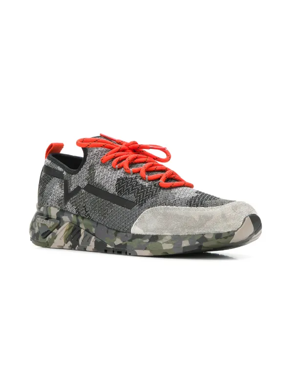 tenis diesel camuflado
