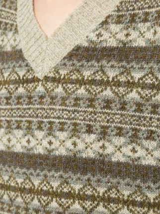 fairisle knit sweater展示图