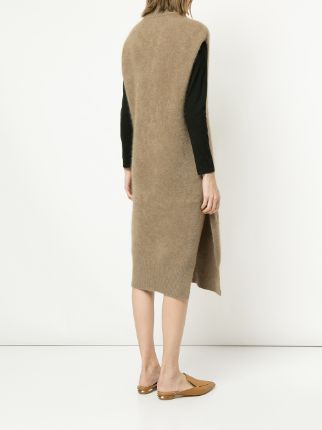 sleeveless sweater dress展示图