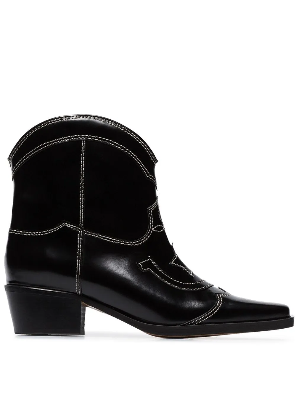 ganni meg ankle boots
