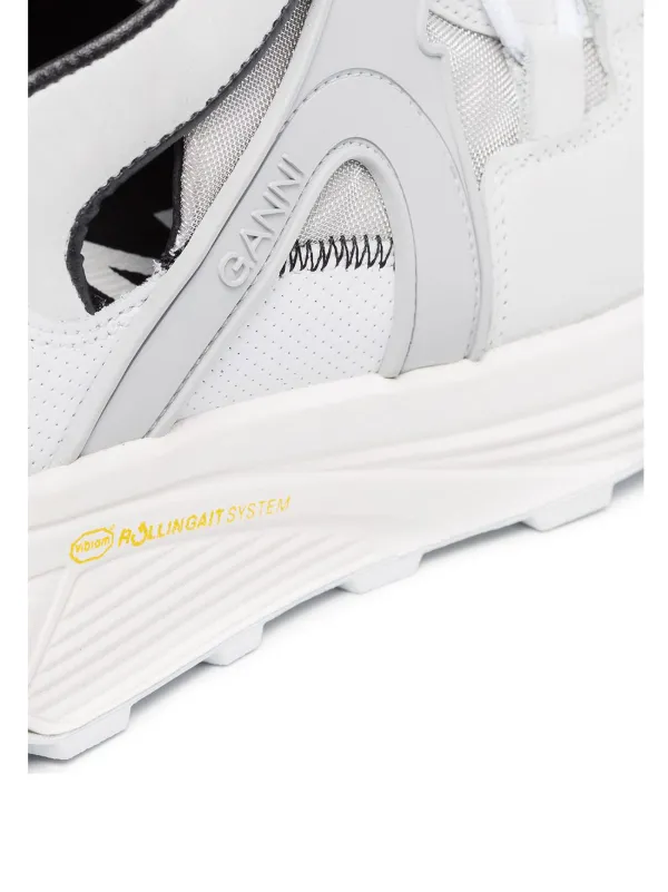ganni sneakers white