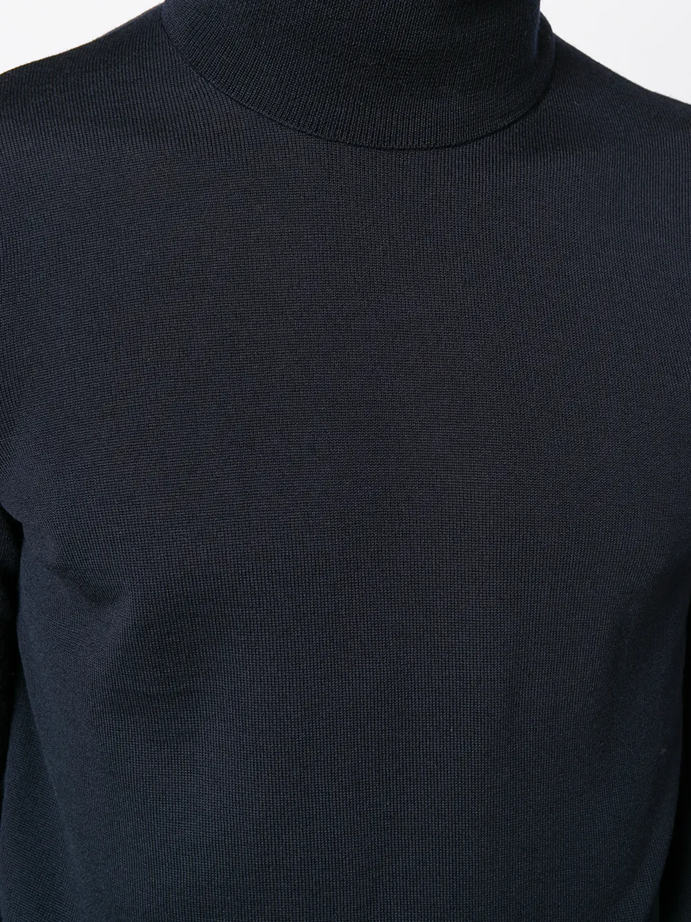 фото Zanone водолазка с отделкой в рубчик