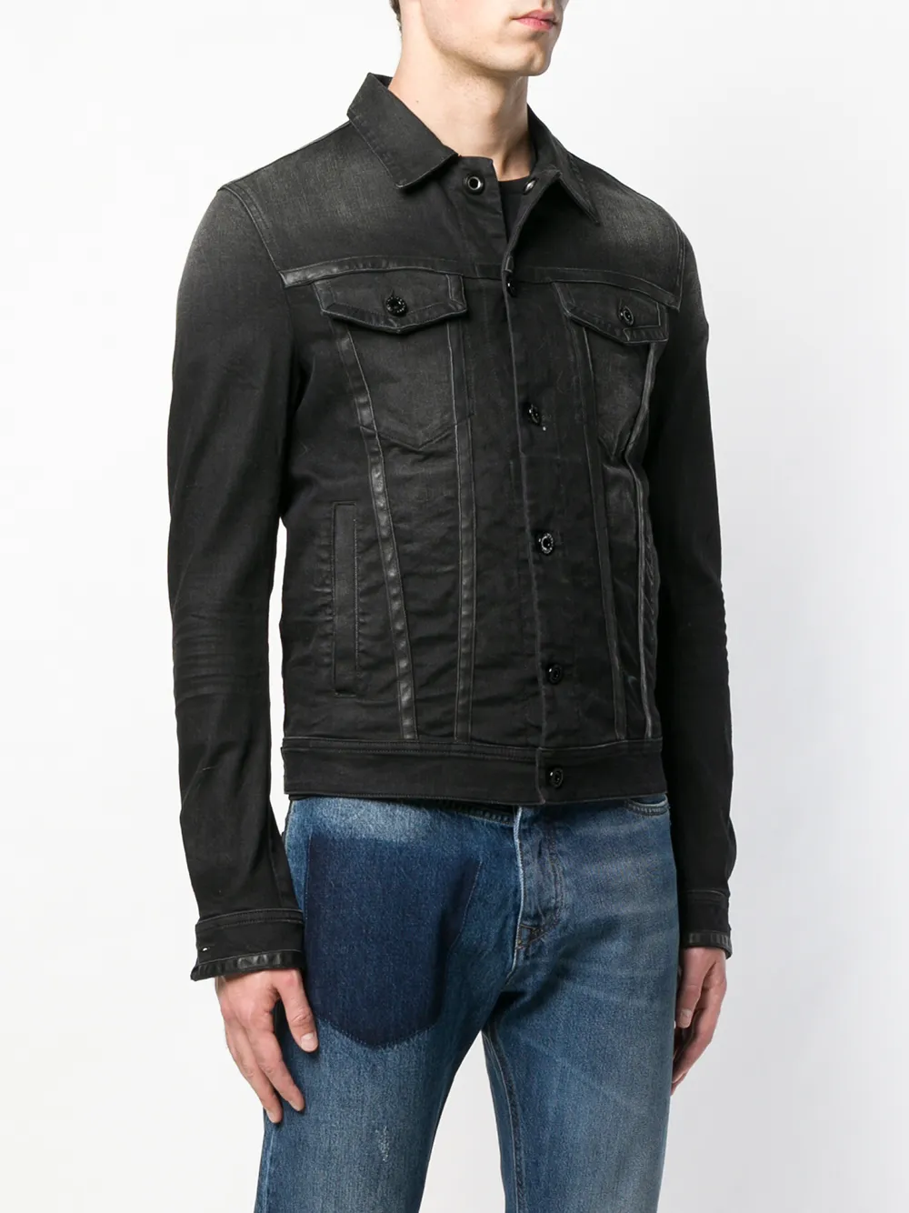 diesel black gold denim jacket, Off 66 