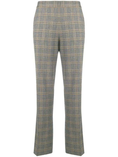 ALBERTO BIANI ALBERTO BIANI CHECKERED TROUSERS - GREY