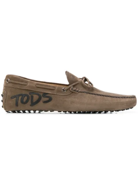 Tod's appliquéd Gommino loafers