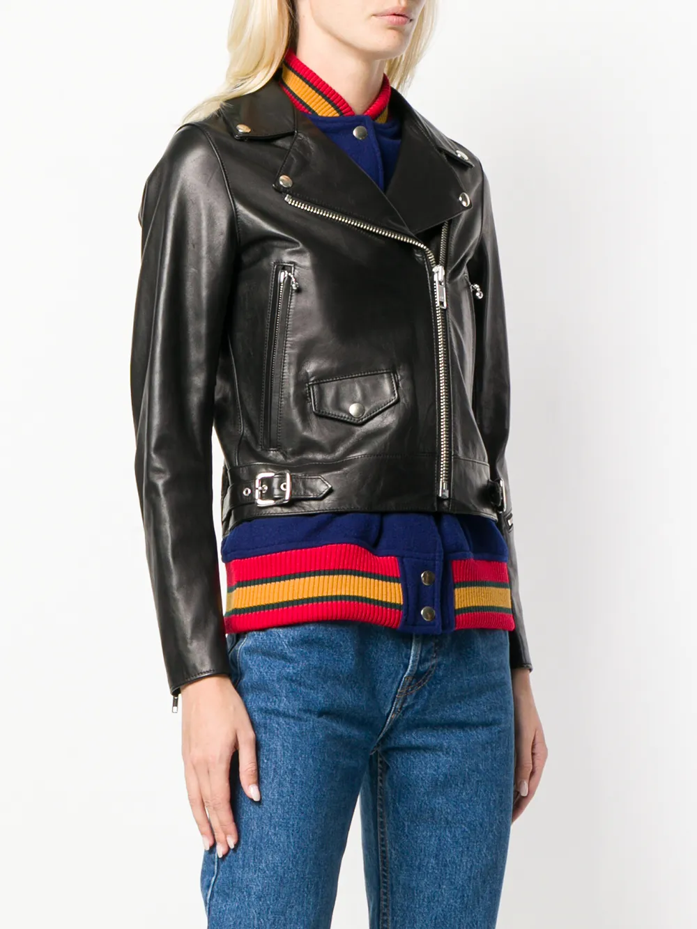 Kolor bikerjack Zwart