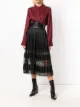 Afbeelding 2 van Alexander McQueen blouse verfraaid met insect