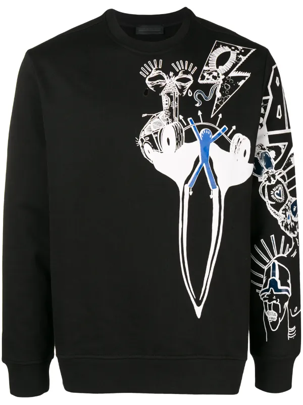 diesel black gold sweater