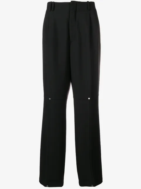 Off-White pantalones con pinzas clásicos