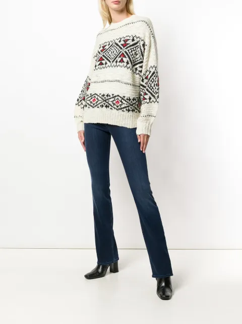 JACOB COHEN JACOB COHEN KIMBERLY BOOTCUT JEANS - BLUE