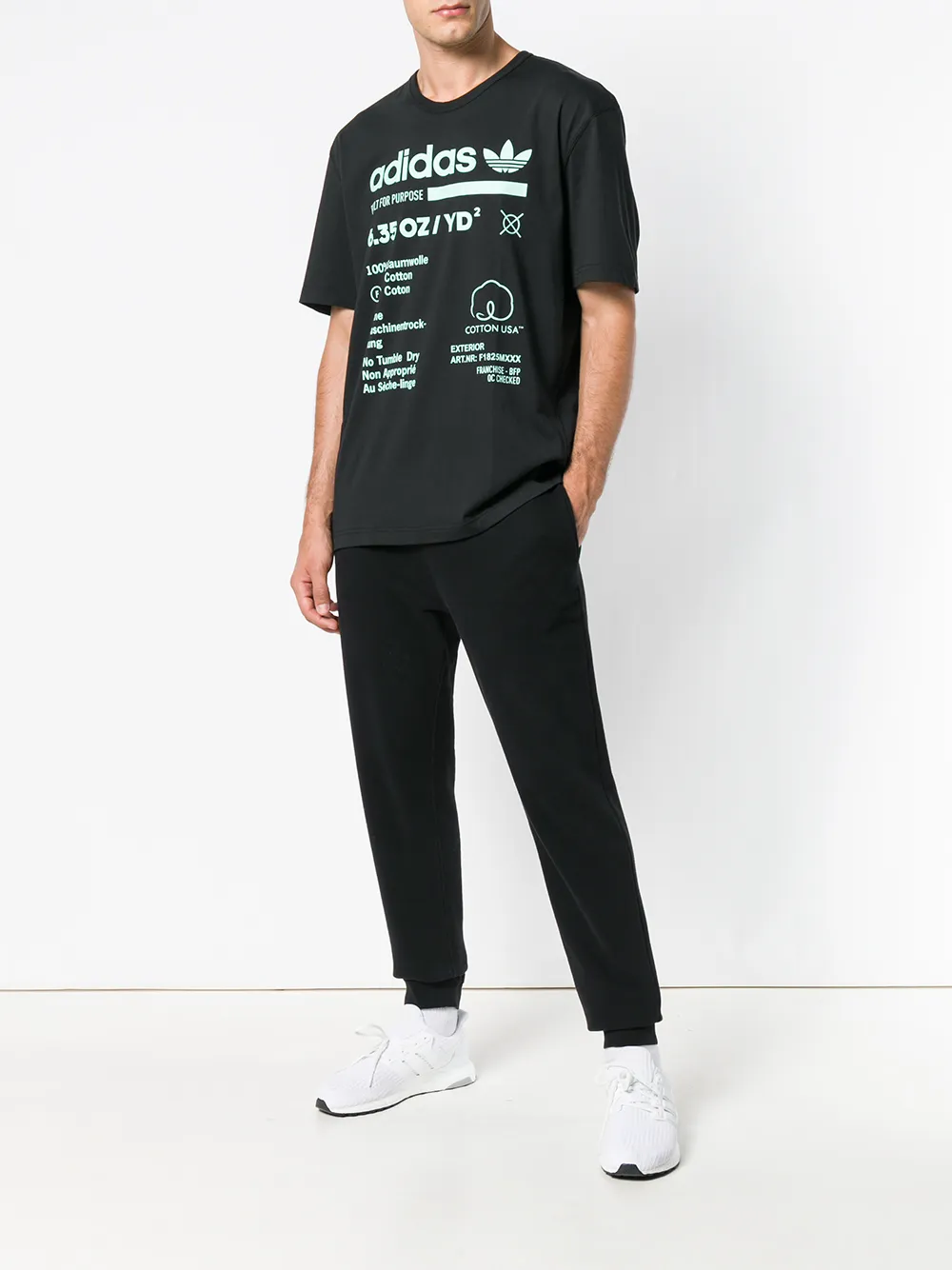 Adidas Kaval T-shirt - Zwart