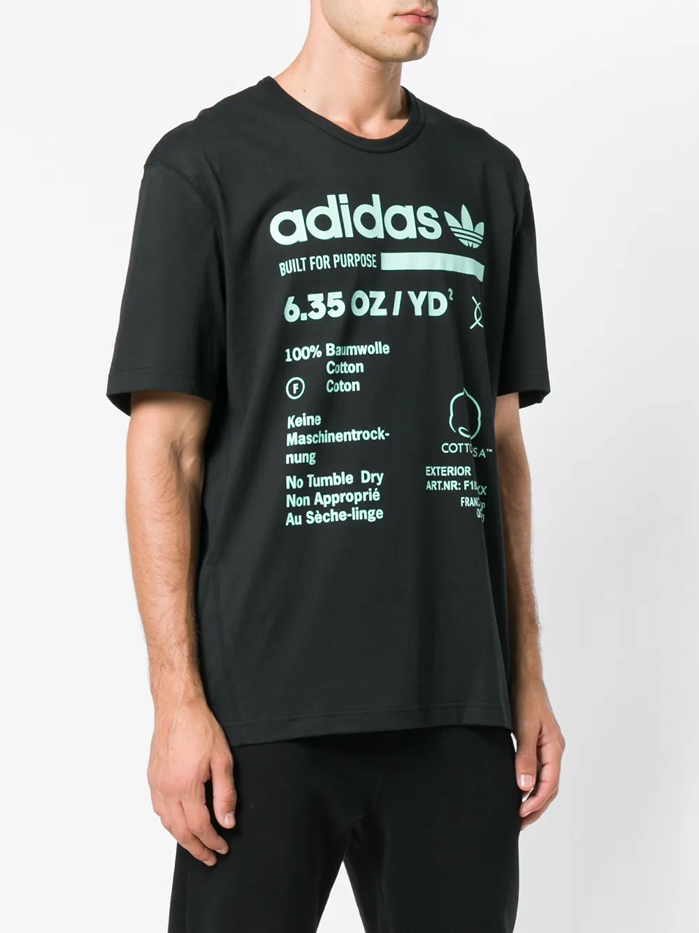 adidas Kaval T-shirt Zwart