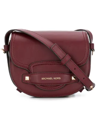 Michael Kors Carry Small Saddle Bag Farfetch Michael Kors Carry Small Saddle Bag