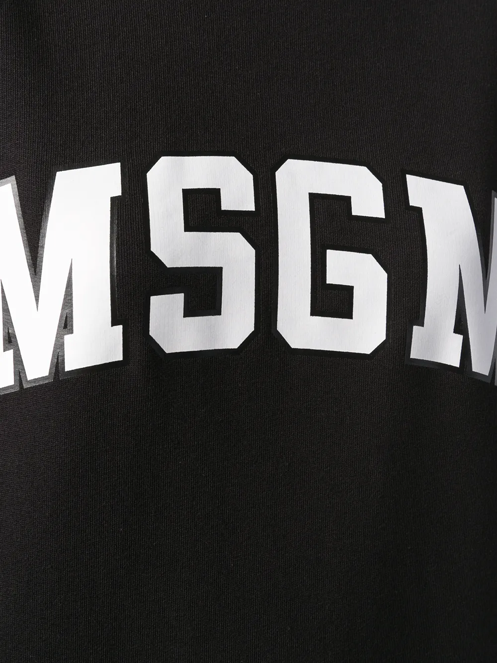 MSGM logopatch trui Zwart