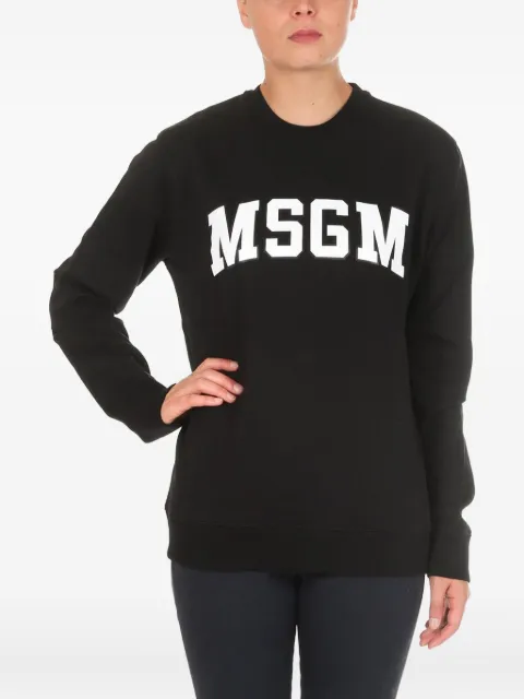 MSGM logo-print sweater