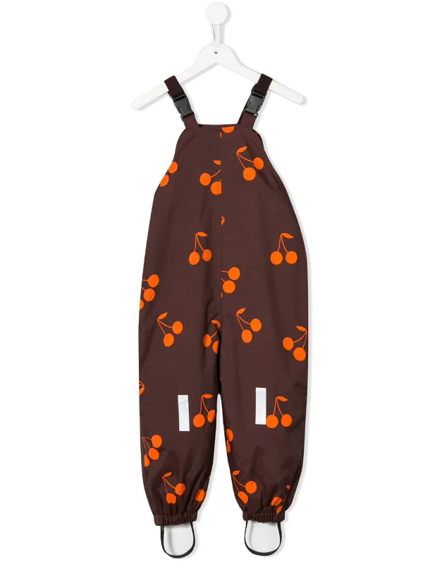cherry print jumpsuit