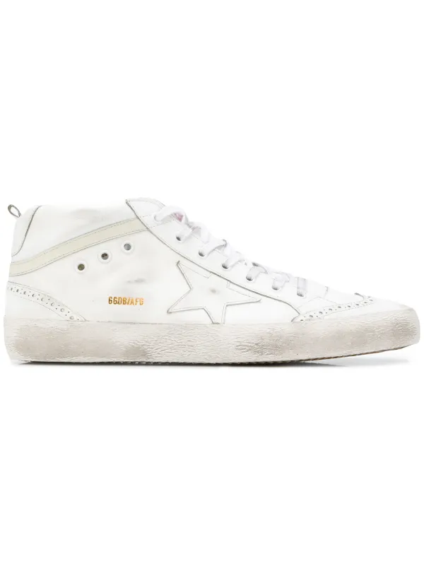 golden goose mid star white