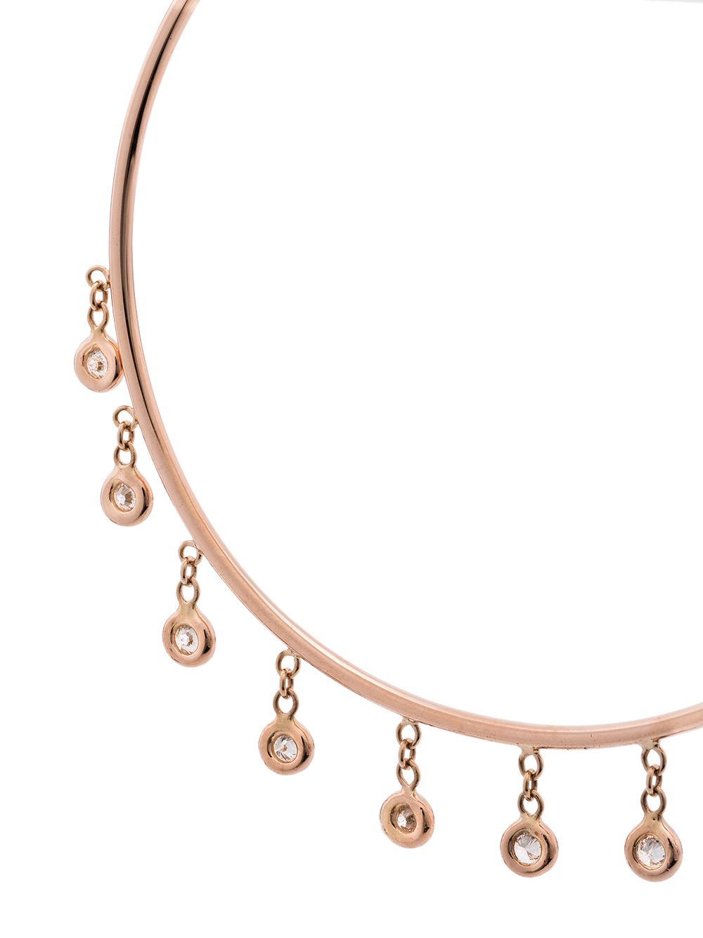 фото Jacquie aiche shaker hoop 14kt rose gold earrings