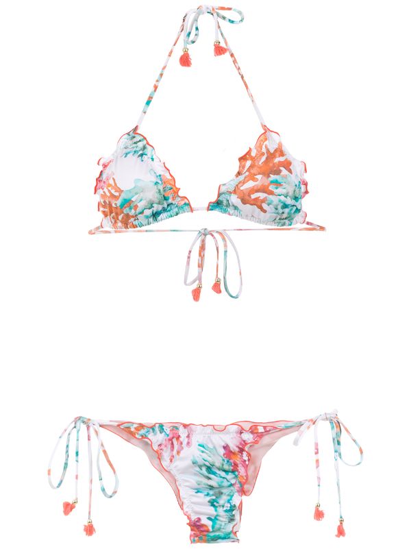 printed bikini set