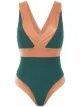 Image 1 of Brigitte panelled swimsuit