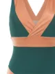 Brigitte panelled swimsuit