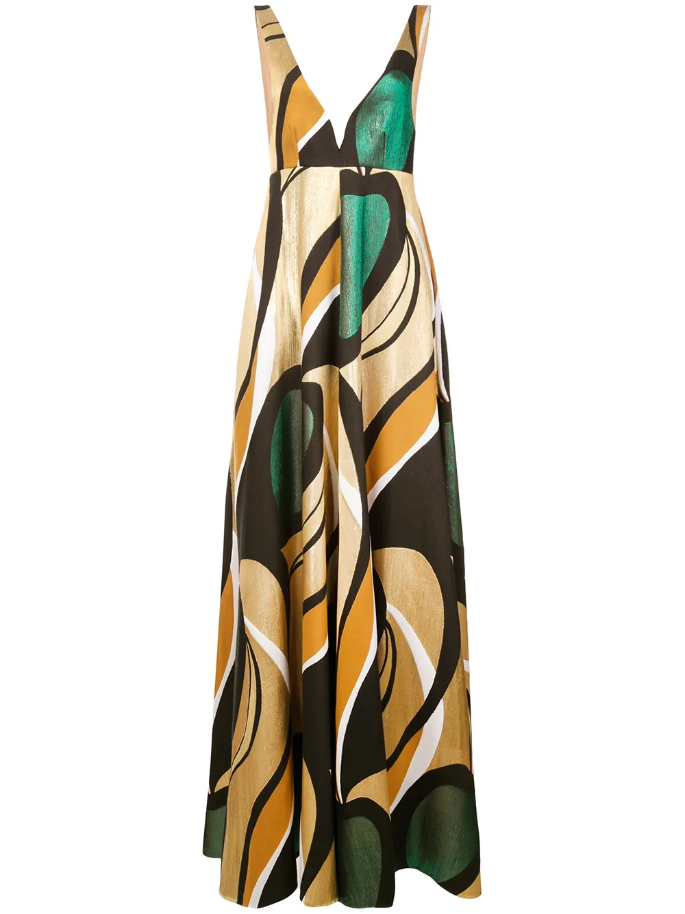 

Rochas printed maxi dress - Multicolor