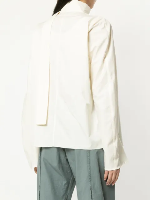 lemaire tie blouse