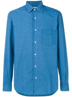 womens designer denim shirt