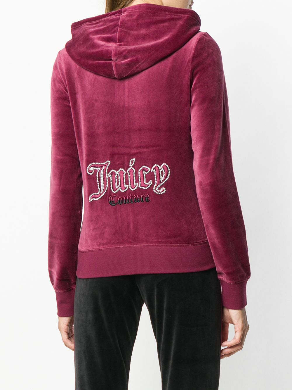 фото Juicy couture толстовка на молнии с капюшоном