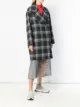 Stella McCartney plaid cocoon coat