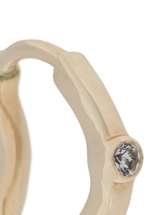 Sapphire Wave Huggie earring展示图