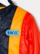 Gucci Kids سترة مبطنة ومخططة
