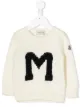 الصورة 1 من Moncler Kids كنزة منسوجة سميكة بالشعار