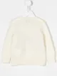 الصورة 2 من Moncler Kids كنزة منسوجة سميكة بالشعار