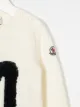 Moncler Kids كنزة منسوجة سميكة بالشعار