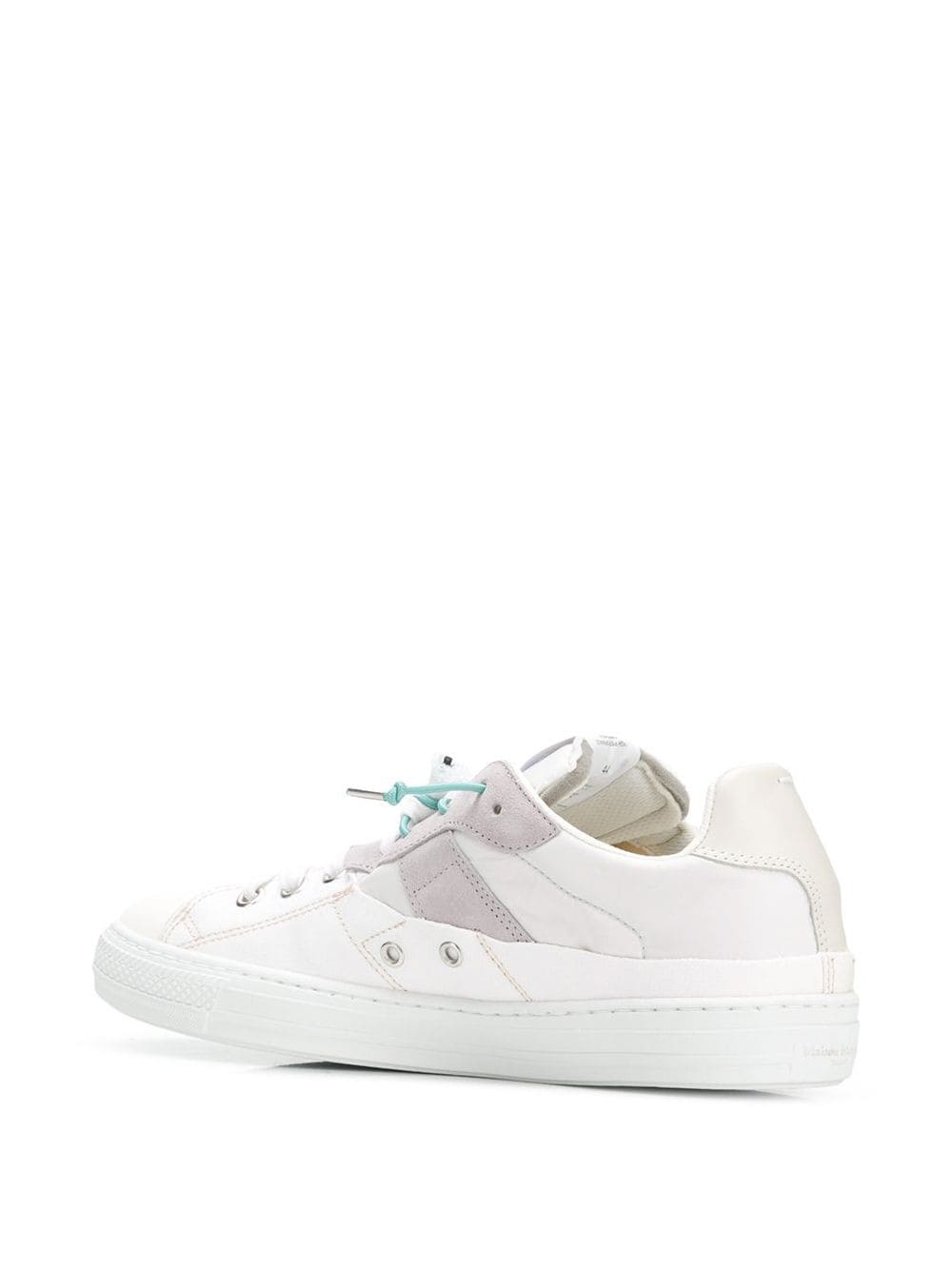 Shop white Maison Margiela lace-up wire sneakers with Express Delivery ...