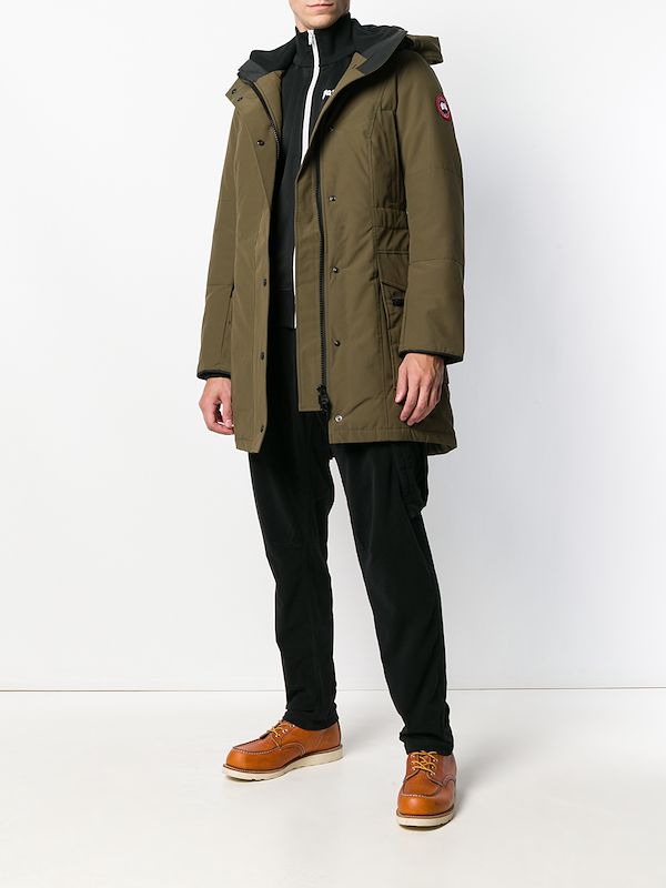 canada goose kinley parka military green