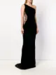 Stella McCartney one shoulder sheer dress
