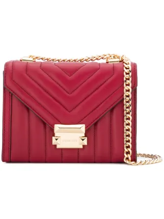 michael kors whitney burgundy