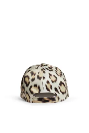 leopard print baseball hat