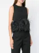 16Arlington feathered blouse