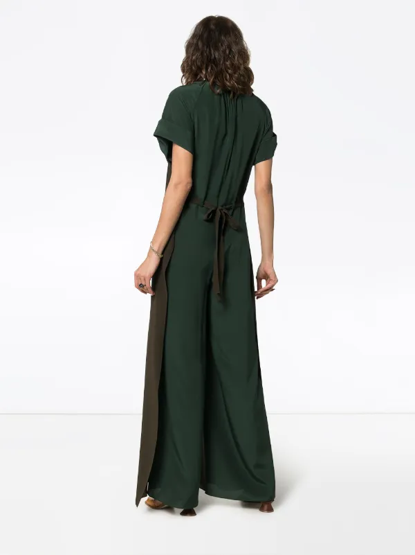 chloe split leg jumpsuit