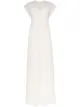 Image 1 of Giambattista Valli cap sleeve lace insert empire line maxi dress
