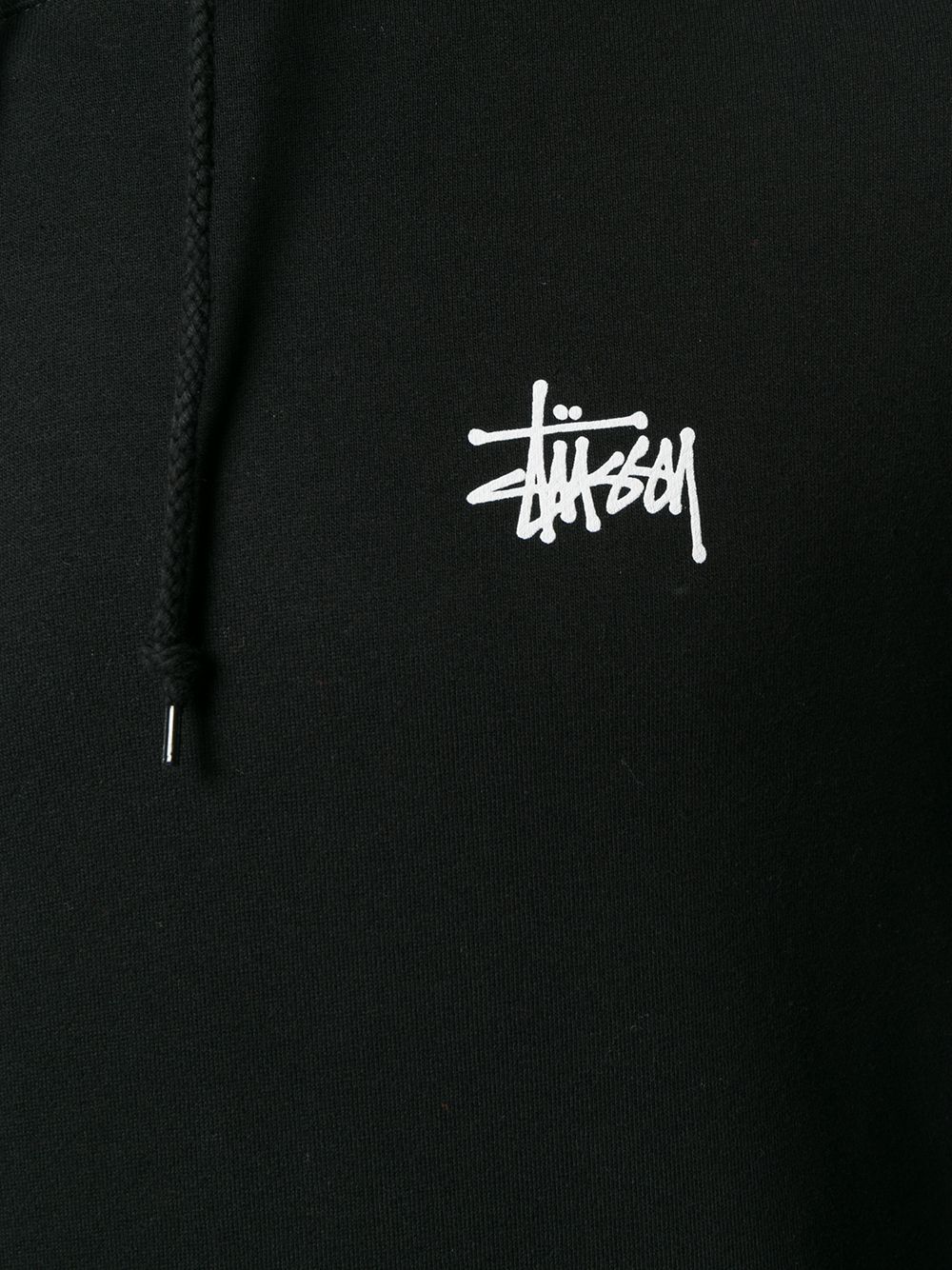 фото Stussy толстовка с капюшоном и графическим принтом